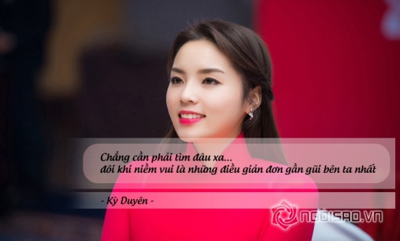 Showbiz Việt vừa xuất hiện một triết gia mới - đó chính là Hoa hậu Kỳ Duyên Showbiz Việt vừa xuất hiện một triết gia mới - đó chính là Hoa hậu Kỳ Duyên